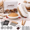 thumbnail image 1 of YEERSWAG Sourdough Bread Baking Kit with 9"| Round & 10" Oval Banneton Proofing Baskets, Complete Bread Making Set with Dough Whisk, Bread Lame, Silicone Sling, Scrapers & Scoring Stencils, 1 of 9