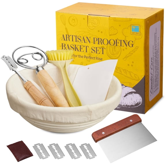 Bread Proofing Basket Set Round of 1 Gift Set