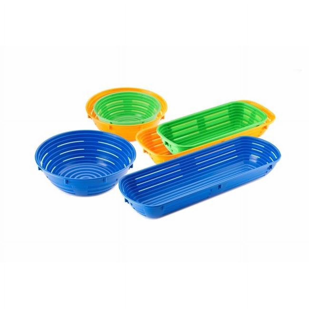 Bread Proofing Oblong Basket, Green 1 lbs