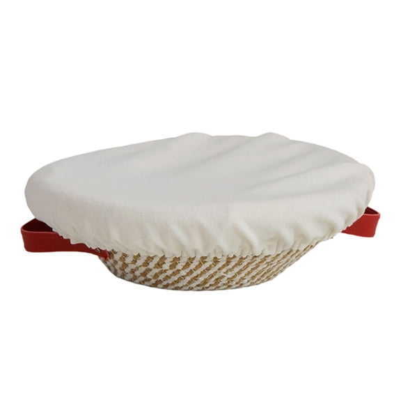 Bread Proofing Round and Oval Bread Baking Supplies with Covers Bread Making Supplies Tools Present Set for Machine Washable Khaki