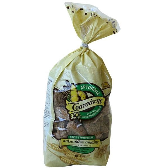 Bread Rusks, Rye (Tsatsakis) 600 - 630 g