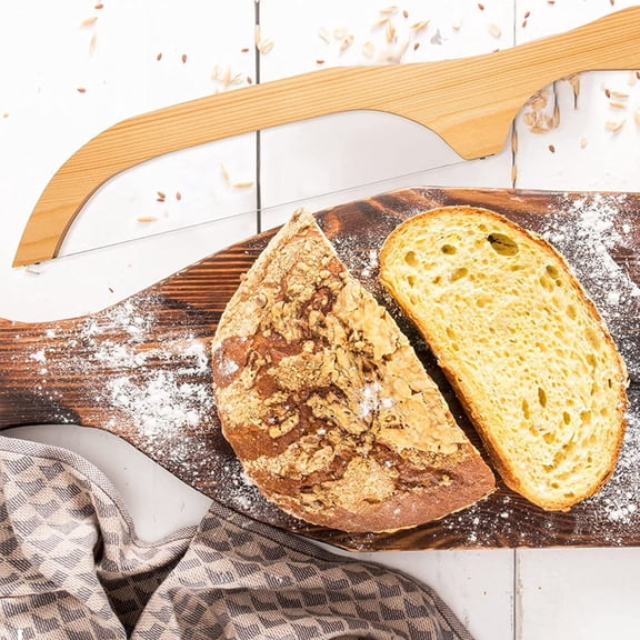 Bread Saw, Serrated Blade, Bread Saw, Bagel and Cake Cutter, Suitable for Slicing Bread, Bagels, and Baguettes