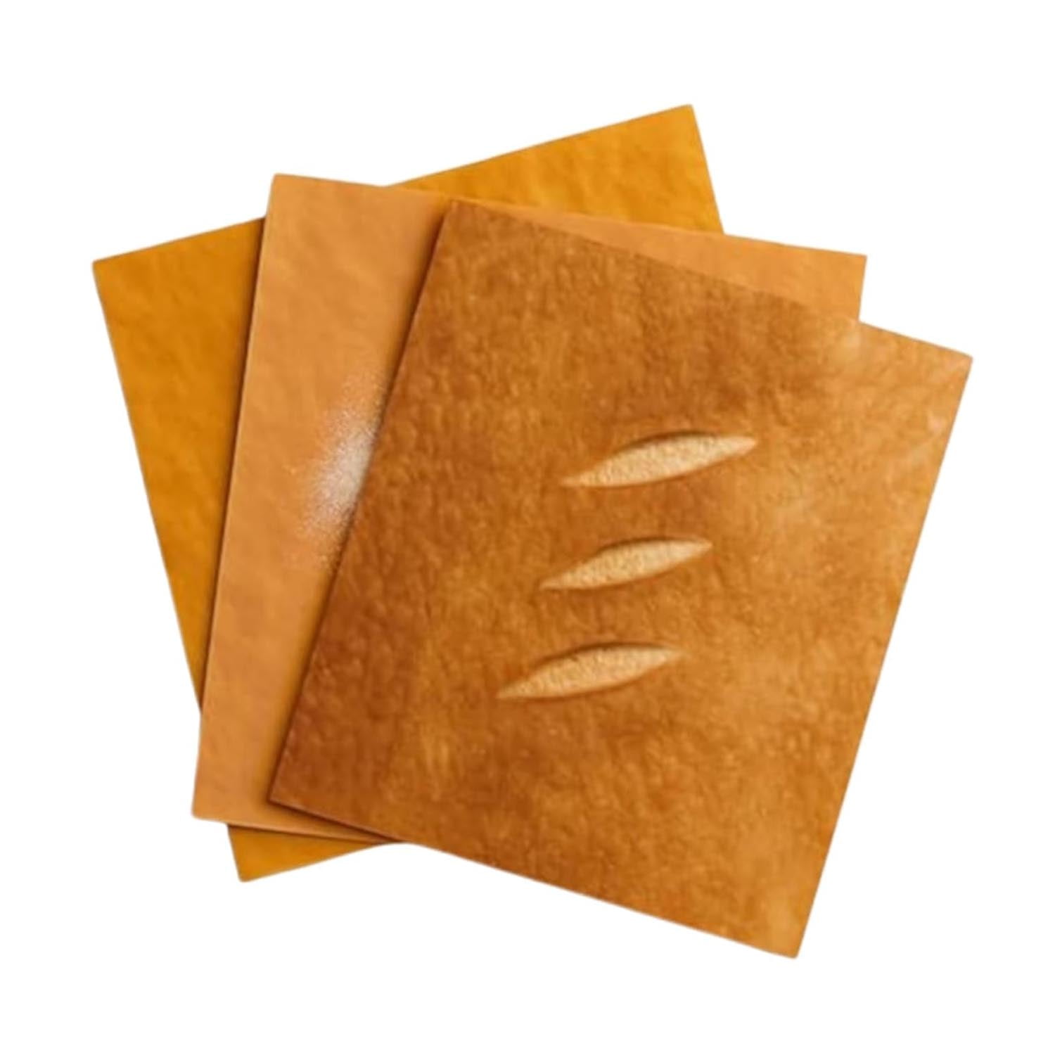 Bread Shape Gift Wrapping Paper, Nteresting Packaging Pattern Kraft Paper, Rustic Bread, Baguette, And Toast Designs, Oil-Resistant And Tear-Resistant Kitchen Supplies for DIY, Party 42PCS