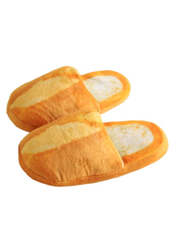 Bread Shoes Autumn Warm Shoes Slippers Bun Adult Winter Home Women's Slipper
