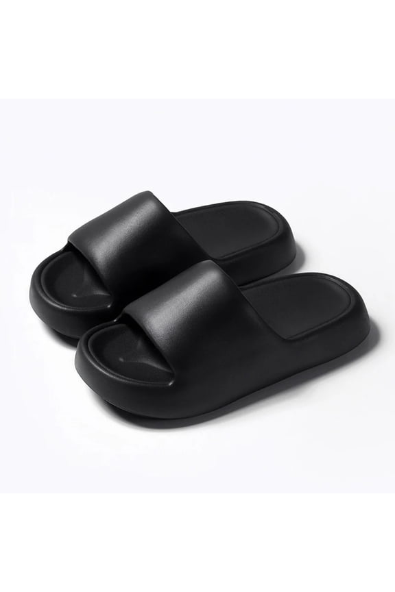 Bread Shoes Home Slippers Non-slip Indoor Bathroom Slippers