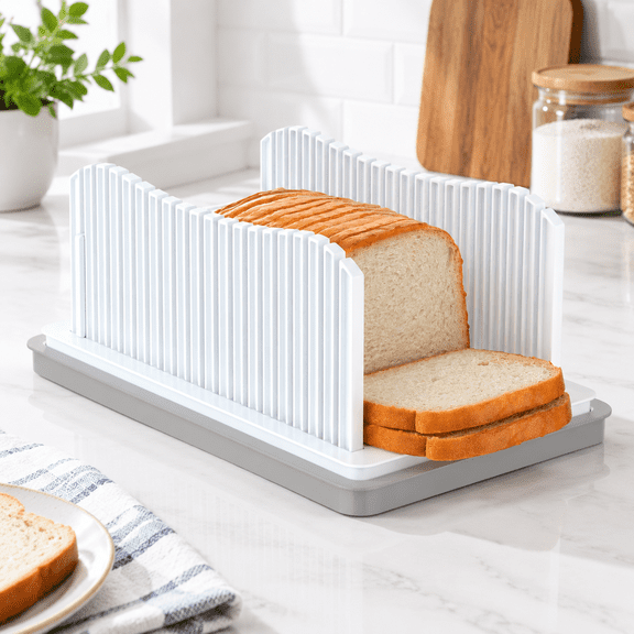 Bread Slicer Adjustable Width Slicing Guide for Homemade Bread