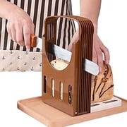 Bread Slicer, Bread Bake Bread Slicer Cutter, Foldable Bread Slicer Compact Bread Slicing Guide,Kitchen Accessories,Bread Machine Bread Maker for Homemade Bread Bagel Loaf Sandwich By PULMCheerger