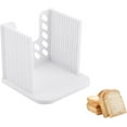 thumbnail image 1 of Bread Slicer Guide, Adjustable Toast Slicer Bread Slicer For Homemade Bread Loaf Foldable Chopping Cutting Board Bread Cutting Guide, 1 of 5
