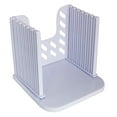 thumbnail image 1 of Bread Slicer for Homemade Breads,Adjustable Thickness Slicing Guide,Foldable Portable Bread Cutter Suitability for Homemade Breads,Bagel,Cakes -Kitchen Gadget,Baking Tool&Gift (White), 1 of 8