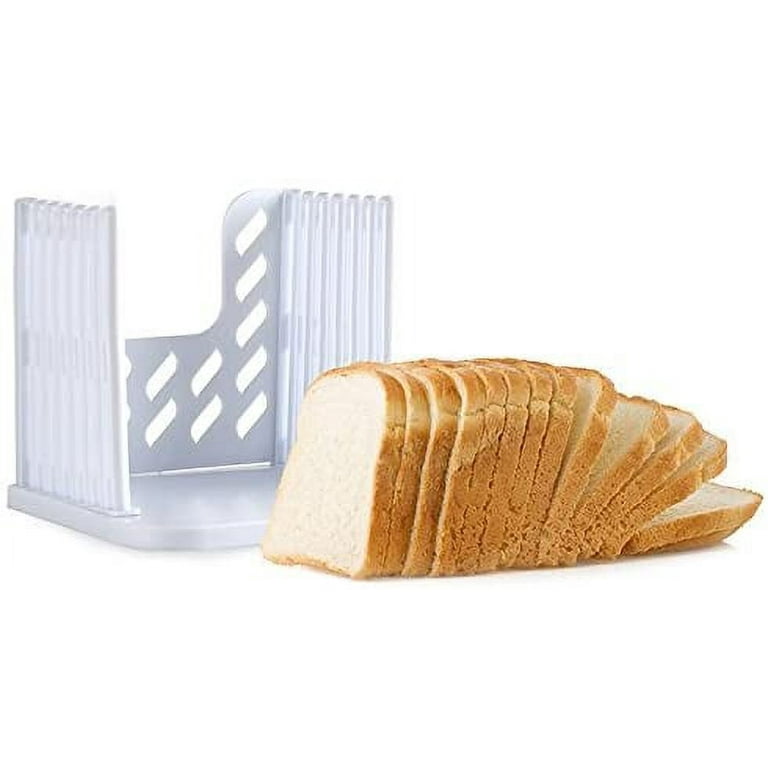 Bread Cutter 4 Cutting Sizes Foldable Bread Slicer Home Bread Loaf Toast Cutter  Slicing Cutting Guide Mold Kitchen Accessories