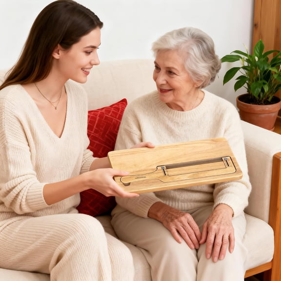 Bread Slicer for Homemade Bread Sourdough Bread Knife with Thickness Guide & Serrated Stainless Blade