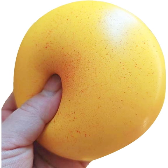 Bread Slow Rising Squishy Toy - Soft, Round, Dough Squeeze Fidget Toy for Stress Relief, Anxiety, and Sensory Play