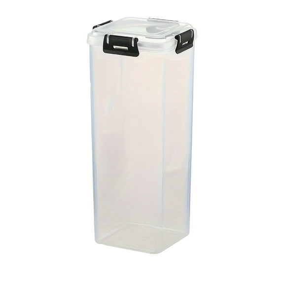 Bread Storage Container with Tray, Airtight Translucent Plastic Bread Box & Loaf Keeper with Lid Breads Keeper Breads Dispenser Loaf Storage for Homemade Breadd,13.8X5.5in