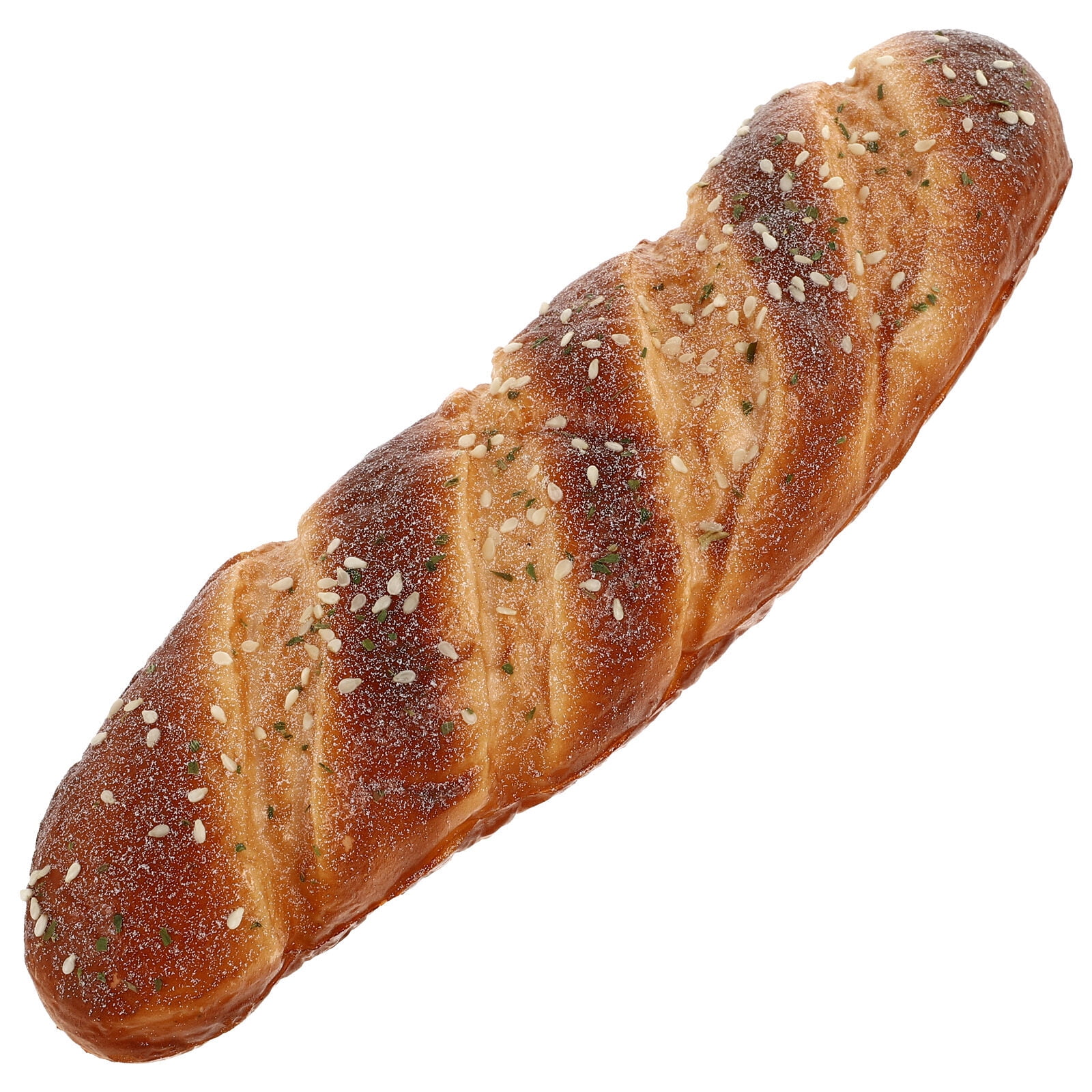 Artificial Loaf Of Bread - Realistic Fake Bread Prop, 5.7 X 5.1 X 3.1 Inches, PU Material, For Display & Photography 3 thumbnail image
