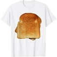 thumbnail image 1 of Bread Toast Shirt Matching Gift Funny Halloween Costume T-ShirtMen's and women's pure cotton short-sleeved shirts, 1 of 7