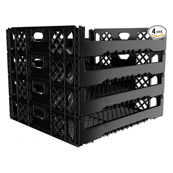 Bread Trays Black Color 4 Pack 29" x 26" x 6"