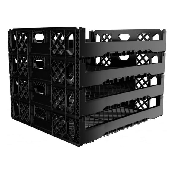 Bread Trays Black Color 4 Pack 29" x 26" x 6"