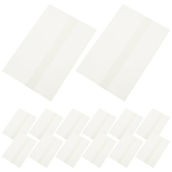 ifundom Recyclable White Cotton Paper Bags for Bread Storage, Odor-Free, , 100 Pieces