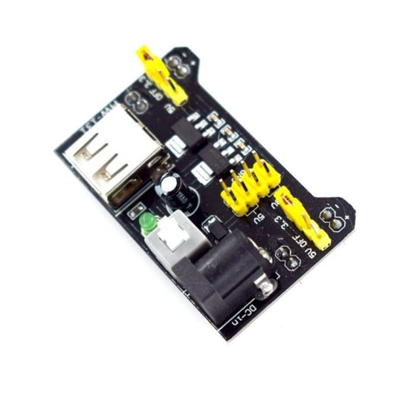Breadboard Compatible Power Module 5V and 3.3V Output Switchable for MB102