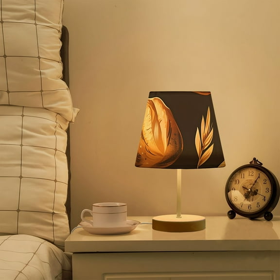 Breads Wheats LED Desk Lamp Table Lamp USB Bedside Nightstand Small Lamp for Bedroom Living Room Kids Room