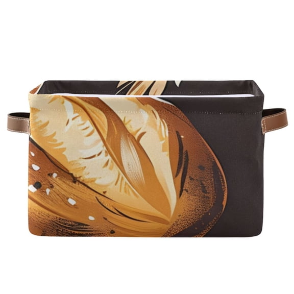 Breads Wheats Storage Bins Baskets With Handles Storage Box Clothes Organizer Organization Toys