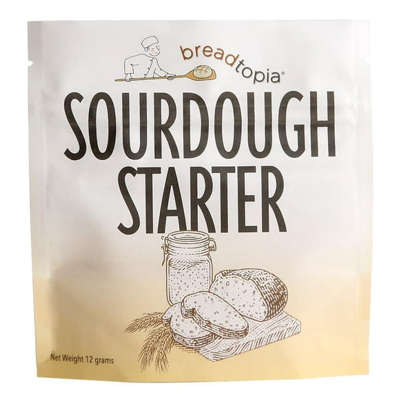 Breadtopia Sourdough Starter | GGA1 Made from Organic & Non-GMO Ingredients | Easy to Follow Instructions | Make Homemade Sourdough Bread | Sour Dough Starter