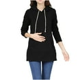 thumbnail image 1 of Breaise Womens Breastfeeding Sweatshirt Slim Nursing Hoodie Sweatshirt Long Sleeves Breastfeeding Maternity Tops Casual Clothes, 1 of 7