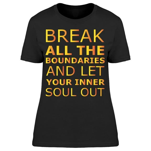 Break All The Boundaries T-Shirt Men -Image by Shutterstock, Male 3X-Large