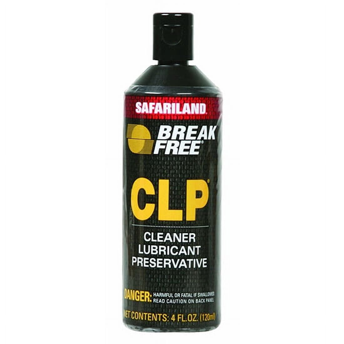 Break Free CLP Gun Cleaner Will Clean, Lubricate and Protect Firearms, 4oz  Dropper 
