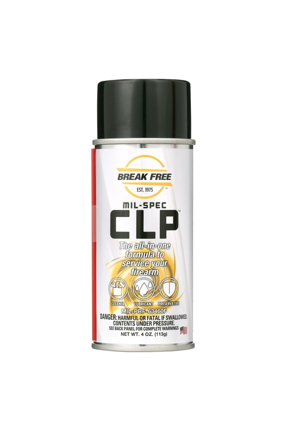 CLP2100 Cleaning Lubricant Aerosol Spray, No Residue, 4 oz, Tool Box Size, 100 Count