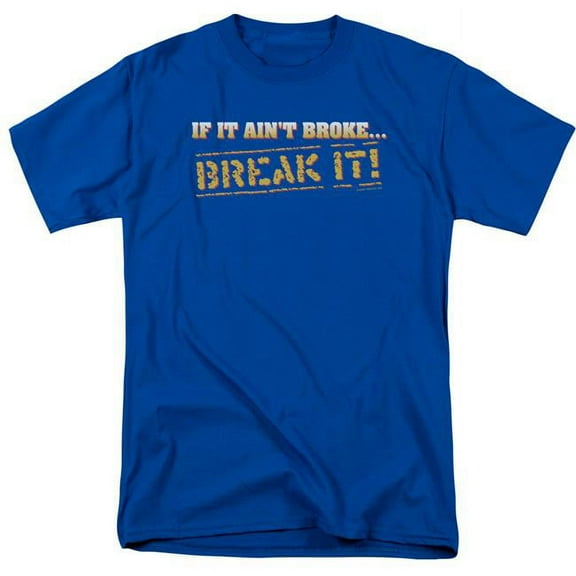 Break It/ Mens Short Sleeve Shirt