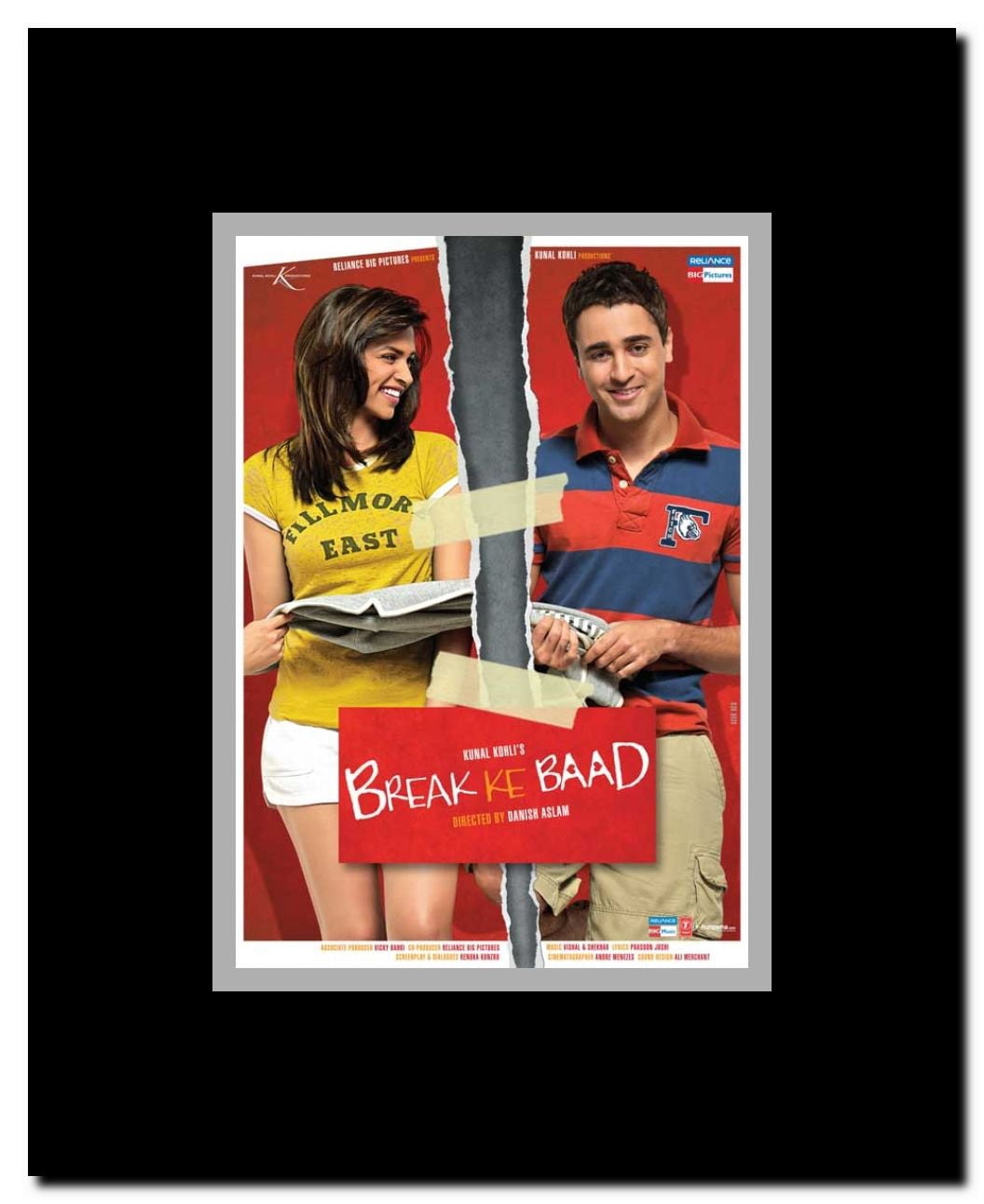 Break Ke Baad Framed Movie Poster