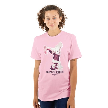 Break N Queen Rokafella Breakdancer Women Plus Size Graphic Tee Tees Brisco Brands 2X