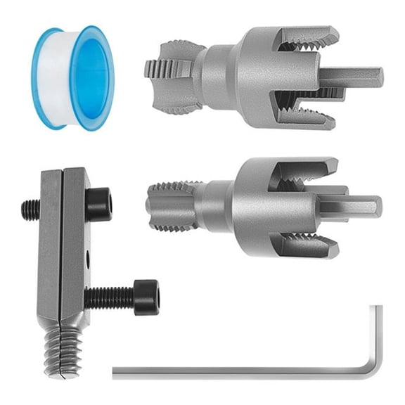 Break Pipe Extractor Tool Faucet Removal Tool 1/2Inch 3/4Inch Pipe Remove Rusted Damaged Faucet Bolts Thread