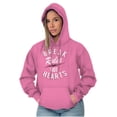 thumbnail image 1 of Break Rules Not Hearts Valentines Day Hoodie Sweatshirt Women Men Brisco Brands S, 1 of 1