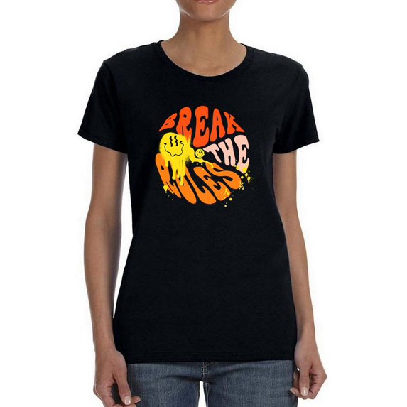 Break The Rules Shaped T-Shirt Women -Image by Shutterstock, Female x-Large