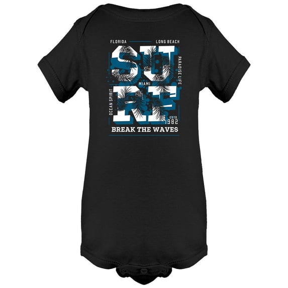 Break The Waves, Surf Paradise Bodysuit Infant -Image by Shutterstock, 24 Months