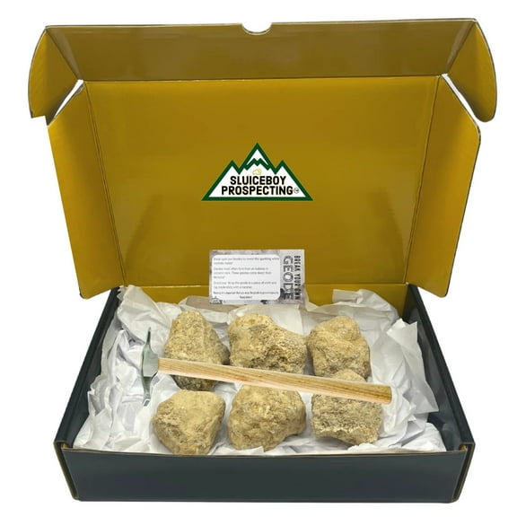 Break Your Own Geodes! BOX SET WITH HAMMER | Small Size