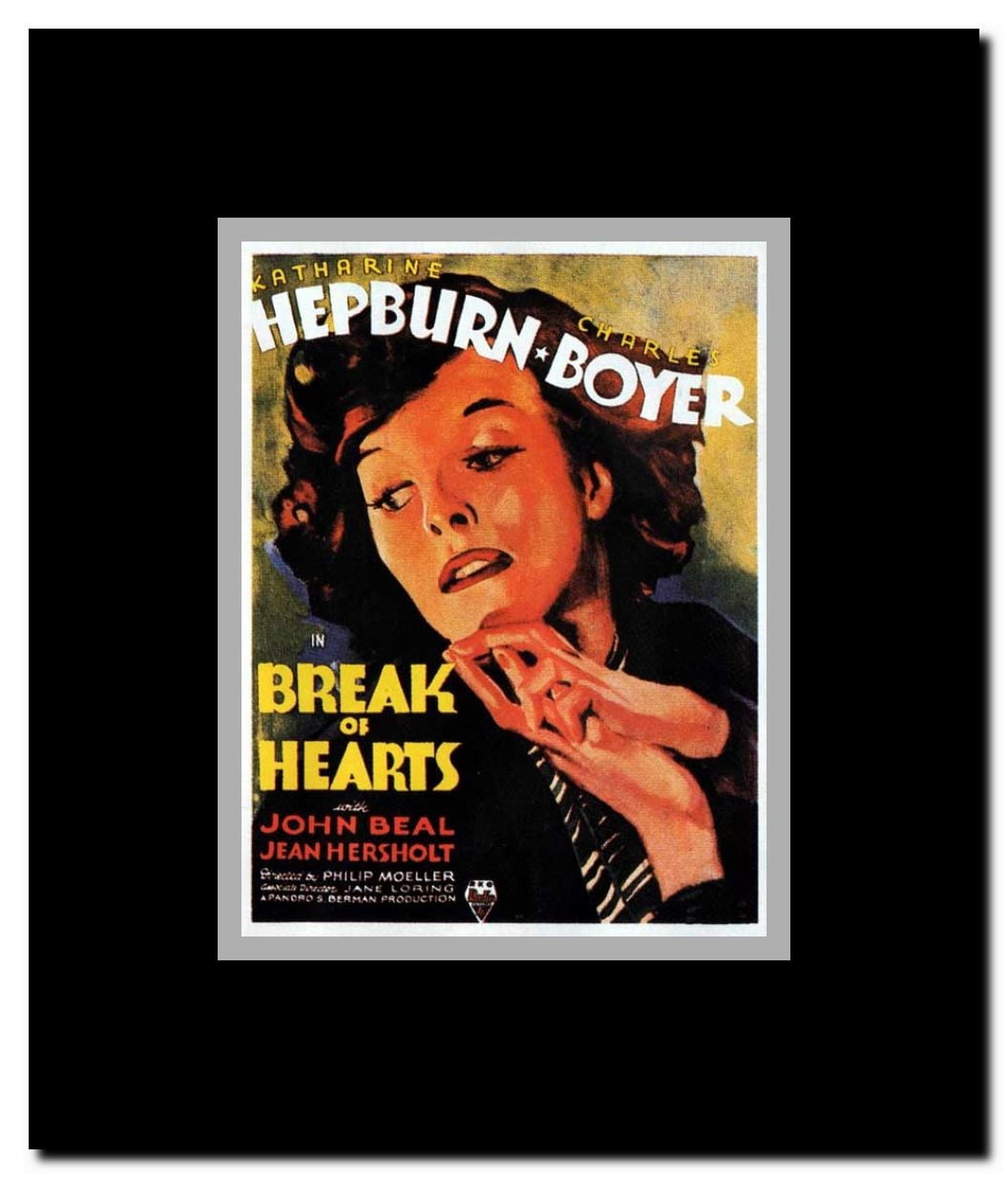 Break of Hearts Framed Movie Poster