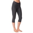 thumbnail image 1 of Terry Cycling Clothes for Women Padded Breakaway Bike Knicker 18" Cropped Cycling Capri Pants For Women With Padding, 1 of 9