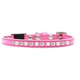 thumbnail image 1 of Breakaway Cat Collar, "Pearl  Clear Jewel", 1 of 9