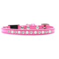 thumbnail image 1 of Breakaway Cat Collar, "Pearl  Clear Jewel", 1 of 9