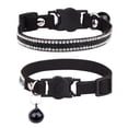thumbnail image 1 of Breakaway Cat Collars with Bell,Adjustable Safe Kitten Collar,Cat Collars for Girl Cats with Rhinestone Soft Velvet, 1 of 7