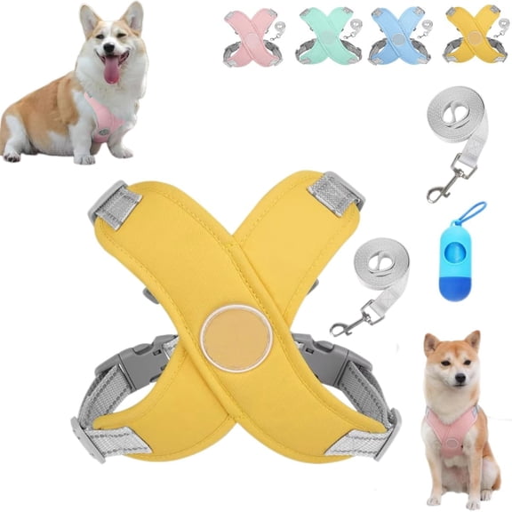 Breakaway Harness with Reflective, Adjustable for Small Dogs, Outdoor