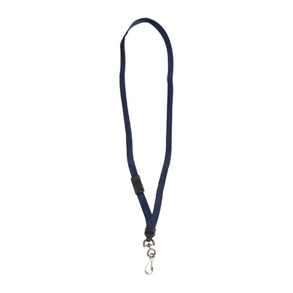Breakaway Lanyard With Hook, Blue 38" (24 Per/Case)