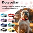 thumbnail image 1 of Breakaway Pet Collar with Bell Stars Moon Pattern Adjustable Safety Cat Collars for Kittens Small Dogs Glow in the Dark Night Safety Neckwear Accessory Red, 1 of 5