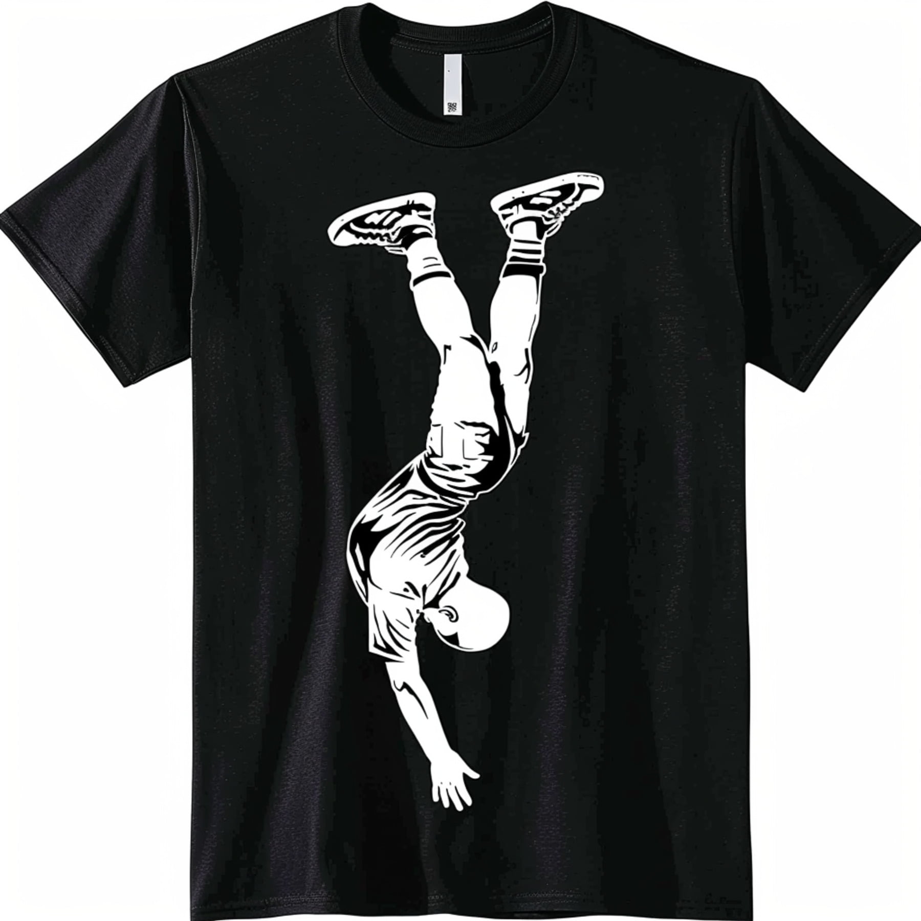 Breakdancer Handstand Tee Cool Boys' Street Dance Shirt with Bold ...