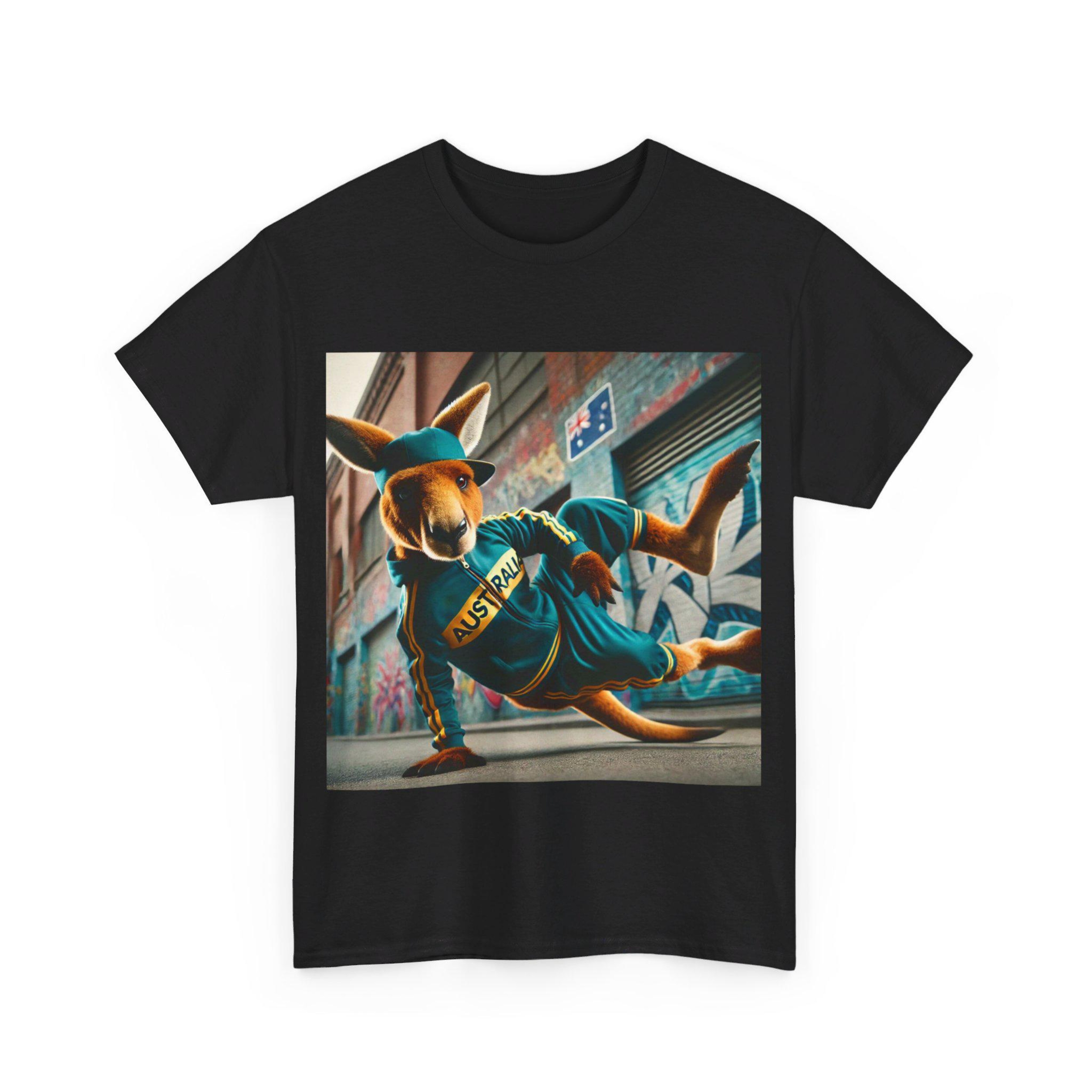 Breakdancing Kangaroo T-shirt | Kangaroo Hip Hop Dancing Shirt ...