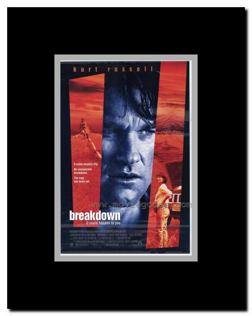 Breakdown Framed Movie Poster