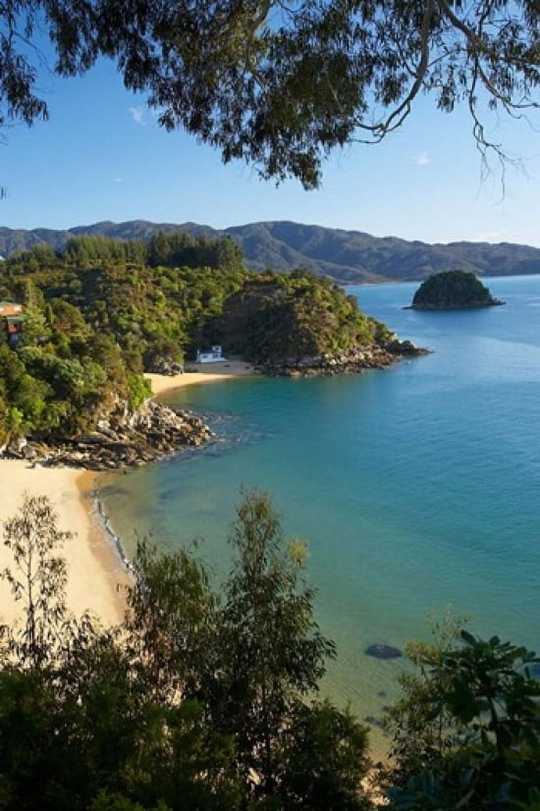 Breaker Bay Honeymoon Bay South Island New Zealand Canvas Art - David Wall DanitaDelimont (23 x 34)